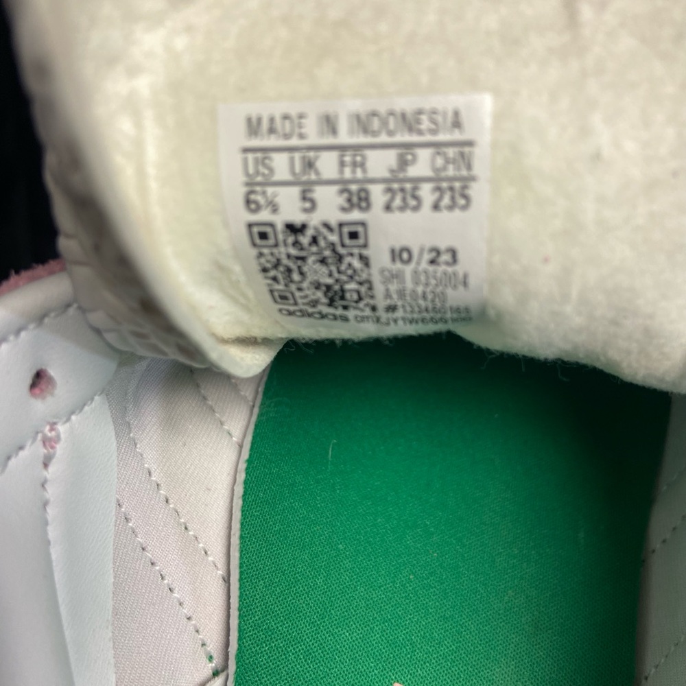 Pink Adidas Gazelle Women's Size 6.5 Sneakers - Picture 5 of 8